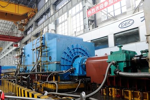 350兆瓦大容量空冷汽輪發(fā)電機在川研制成功