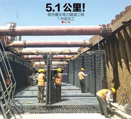 煙臺最長電力隧道工程7月底完工，工程發(fā)電機(jī)組功不可沒